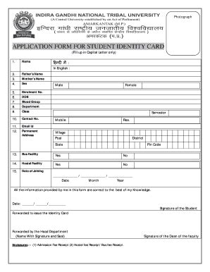 online registration for id card